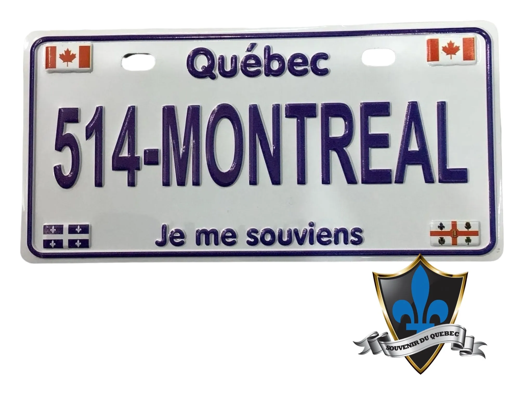 514 Montreal Quebec metal magnet