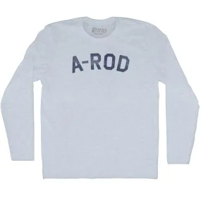 A-Rod Adult Tri-Blend Long Sleeve T-shirt