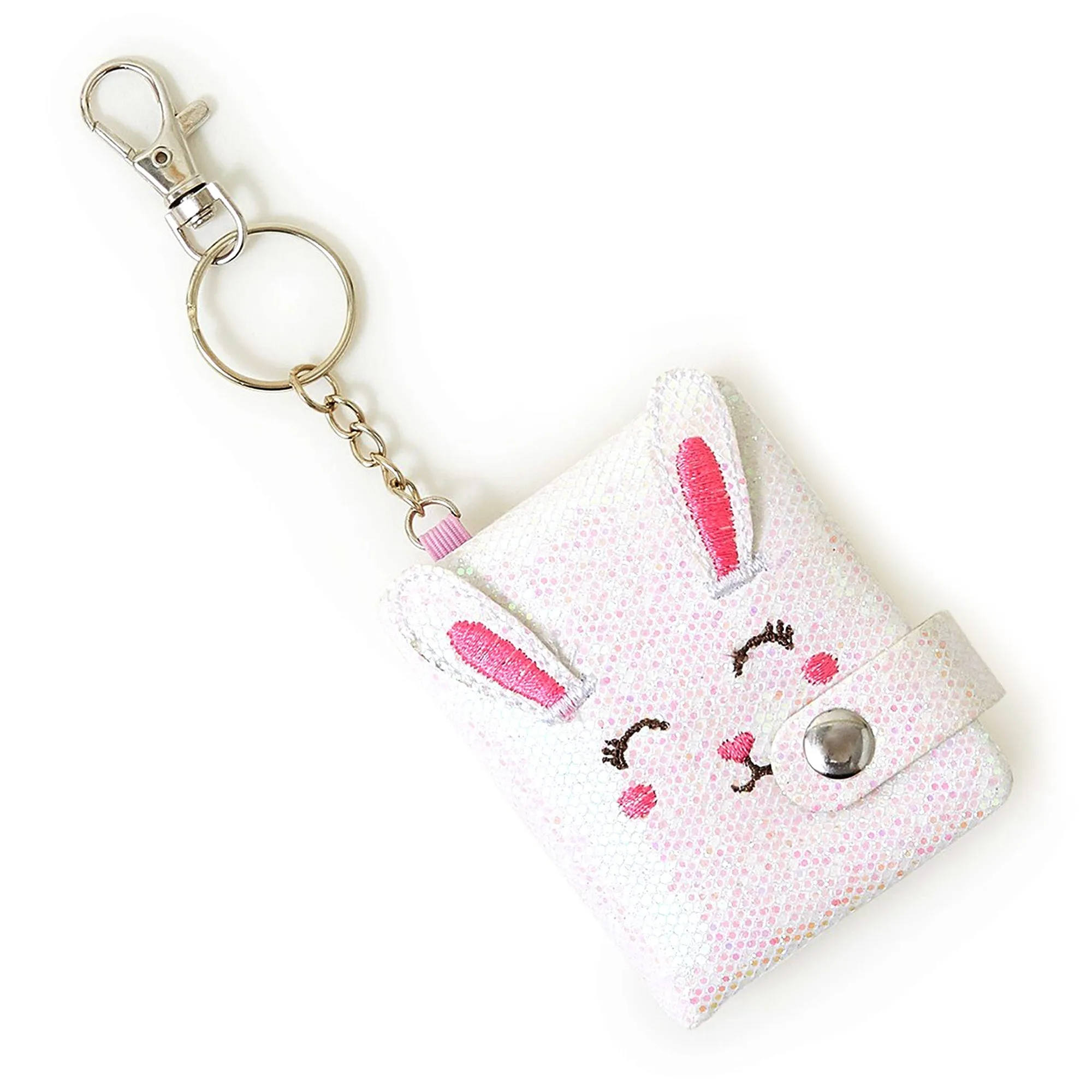 Accessorize London Girl's Bunny Keychain Notebook