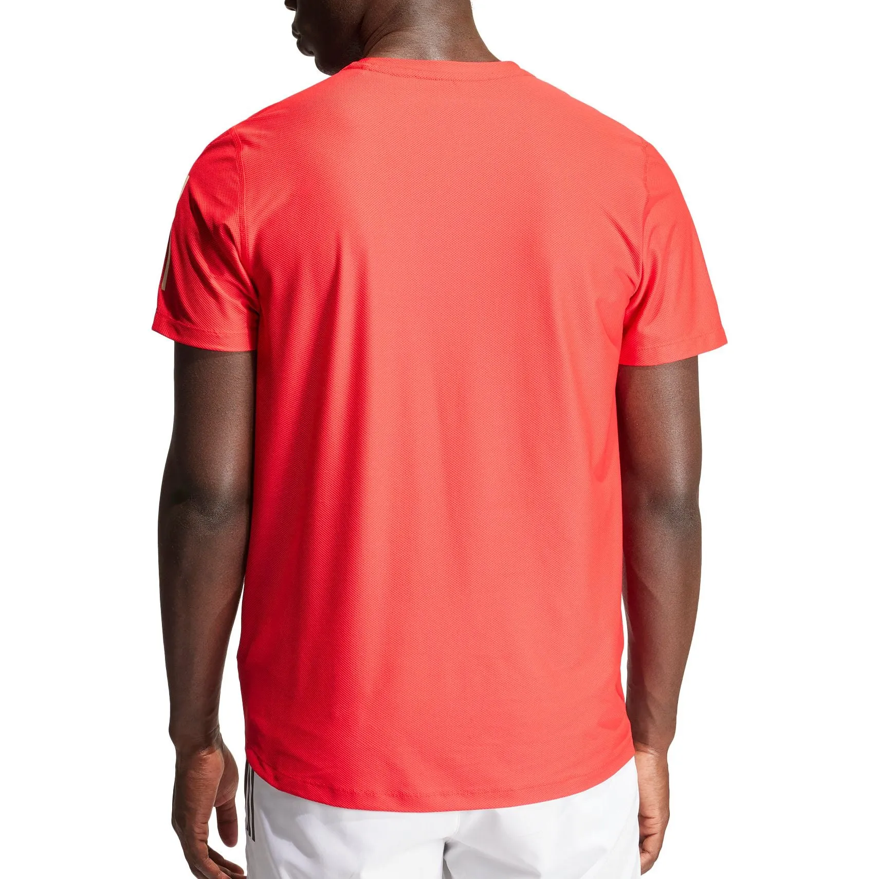 adidas Own The Run Short Sleeve Mens Running Top - Red