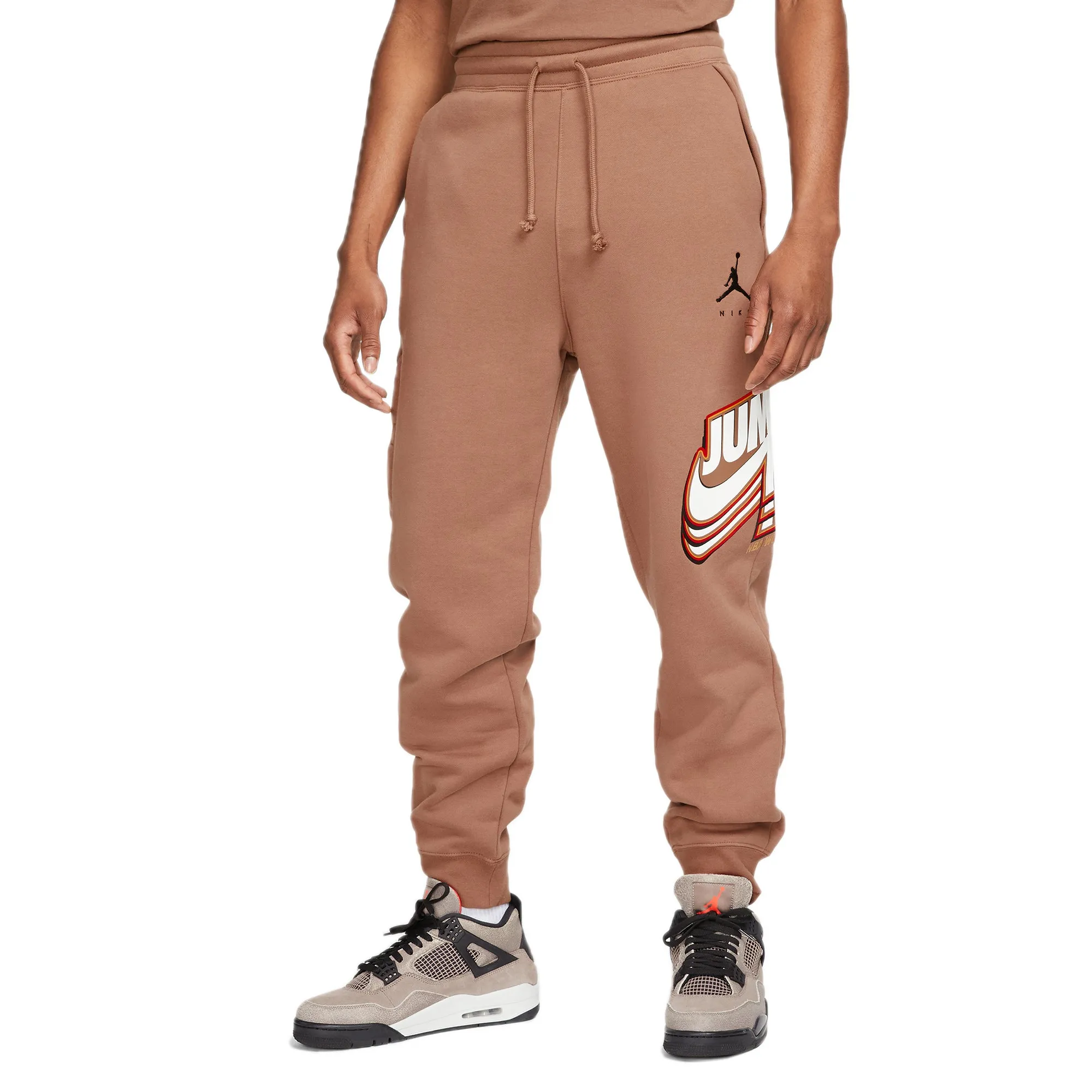 Air Jordan Mens Jumpman Fleece Pants 'Archaeo Brown'