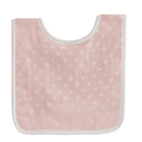 Alimrose - Bib - Pale Pink White Spot