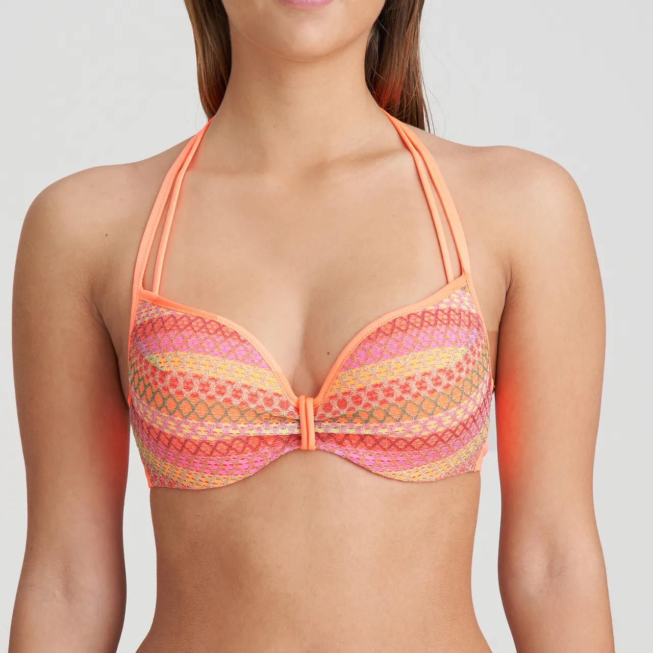 Almoshi Heartshape Padded Bikini Top