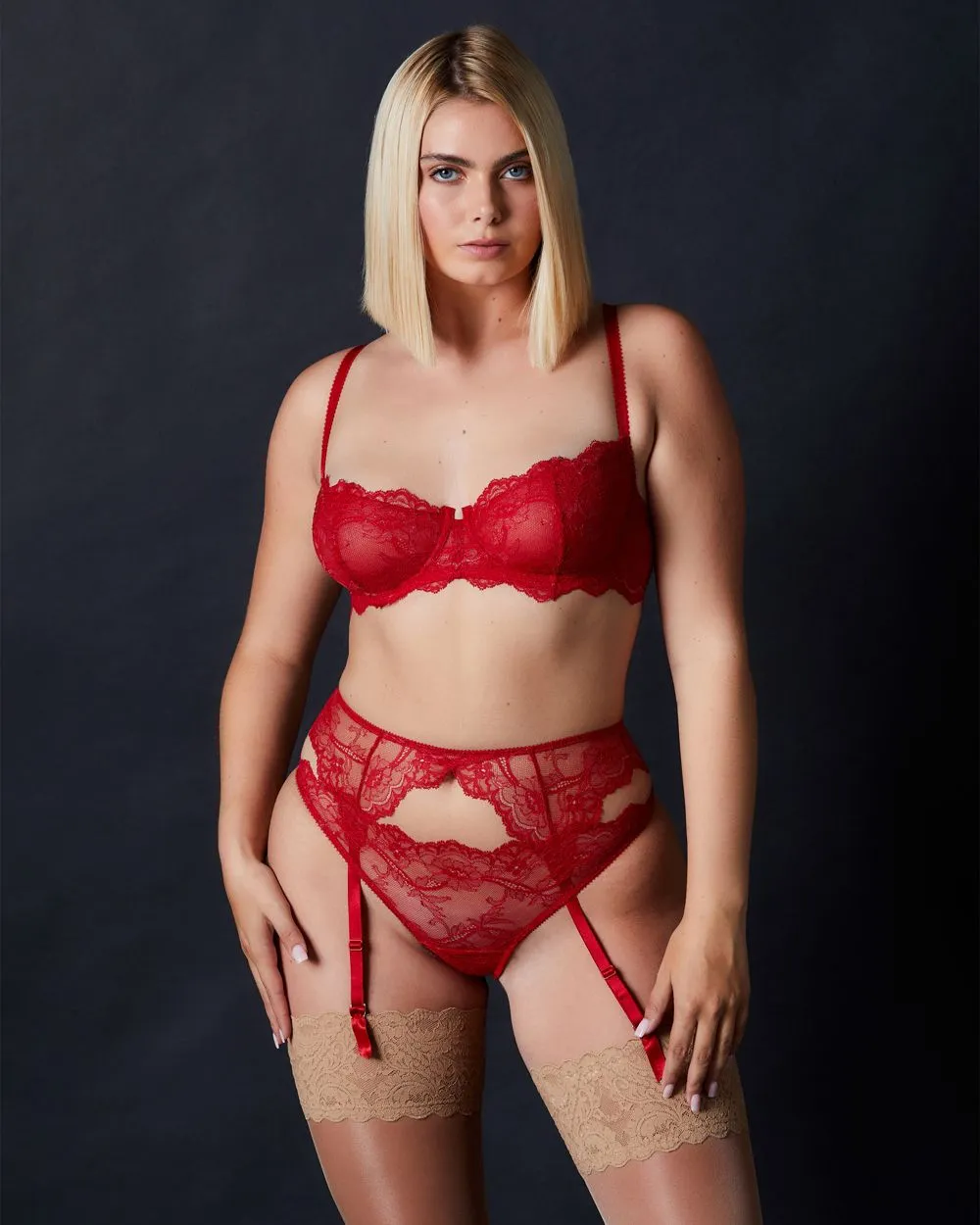 Anais Suspender Belt