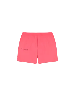 Archive Cotton Poplin Elasticated Shorts—lotus pink