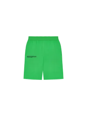 Archive Organic Cotton Knit Shorts—jade green