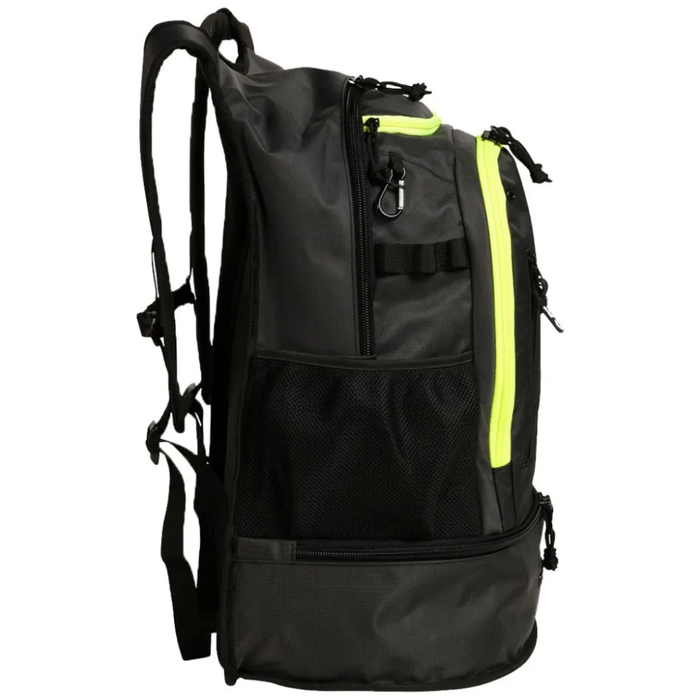 ARENA Fastpack 3.0 Backpack (Dark Smoke/Neon Yellow)