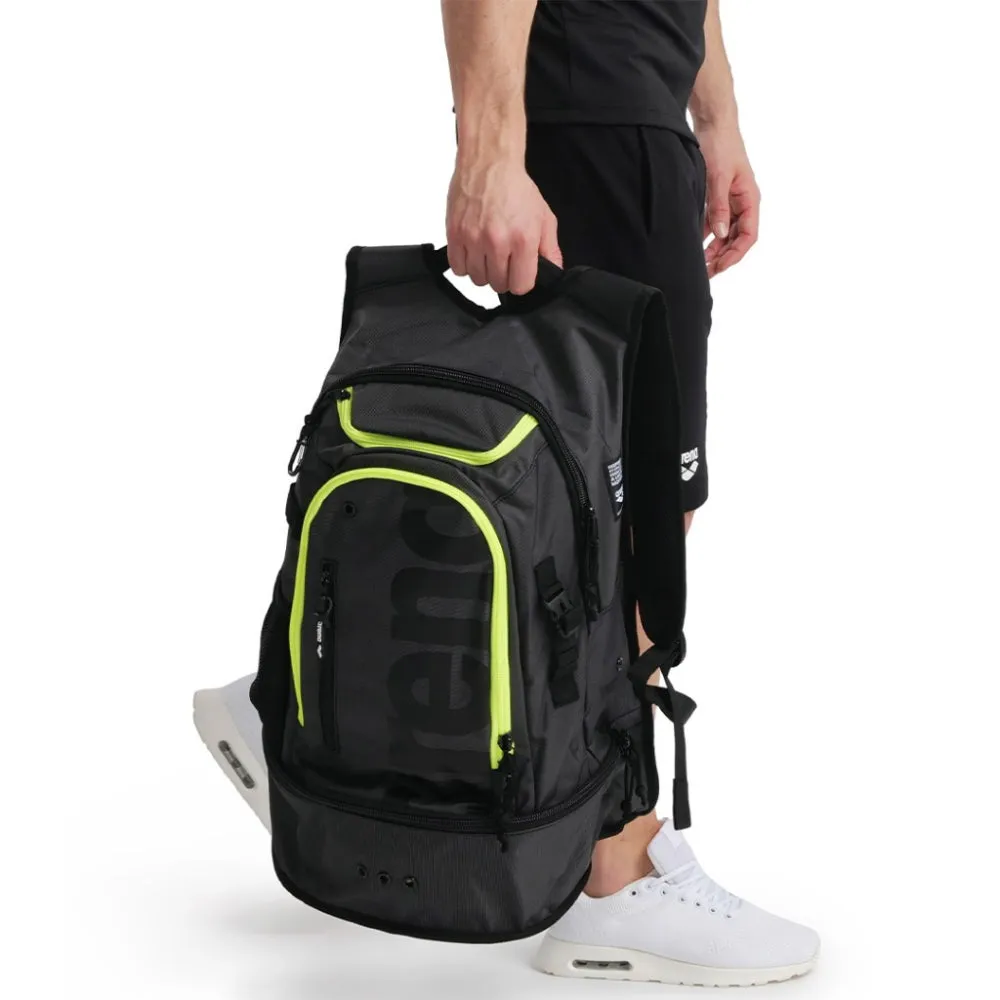 ARENA Fastpack 3.0 Backpack (Dark Smoke/Neon Yellow)