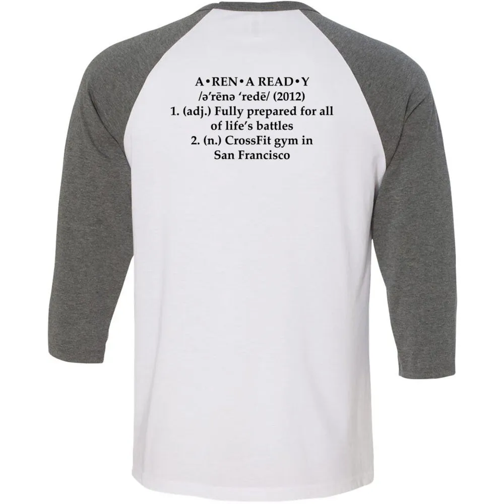 Arena Ready CrossFit - 202 - Definition - Men's Baseball T-Shirt