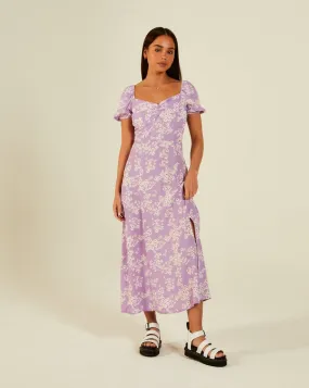 Astrid Dress Purple Rose