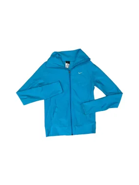 Athletic Jacket By Nike Apparel In Blue, Size: Xs