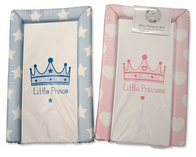 Baby Changing Mat - Little Prince/ Little Princess - Bh-18-0072