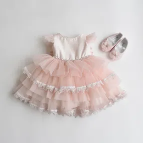 Baby Eva's Frilly Dress