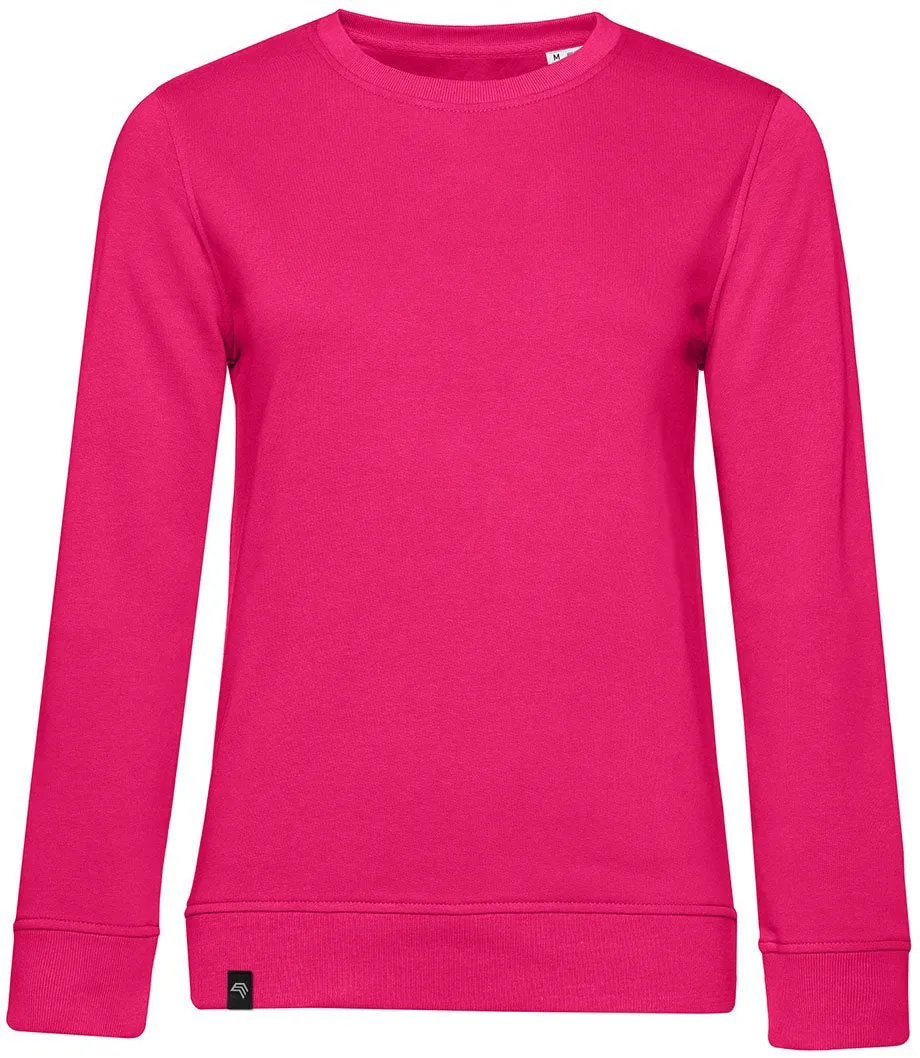 BAC W32B ― Weiches Damen Bio-Baumwolle Sweatshirt [XL-2XL] 20 Farben