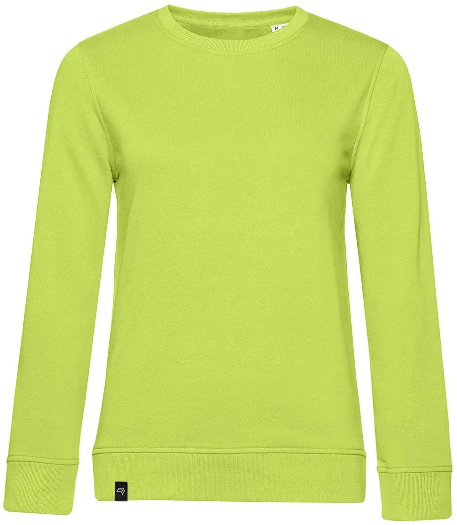 BAC W32B ― Weiches Damen Bio-Baumwolle Sweatshirt [XL-2XL] 20 Farben