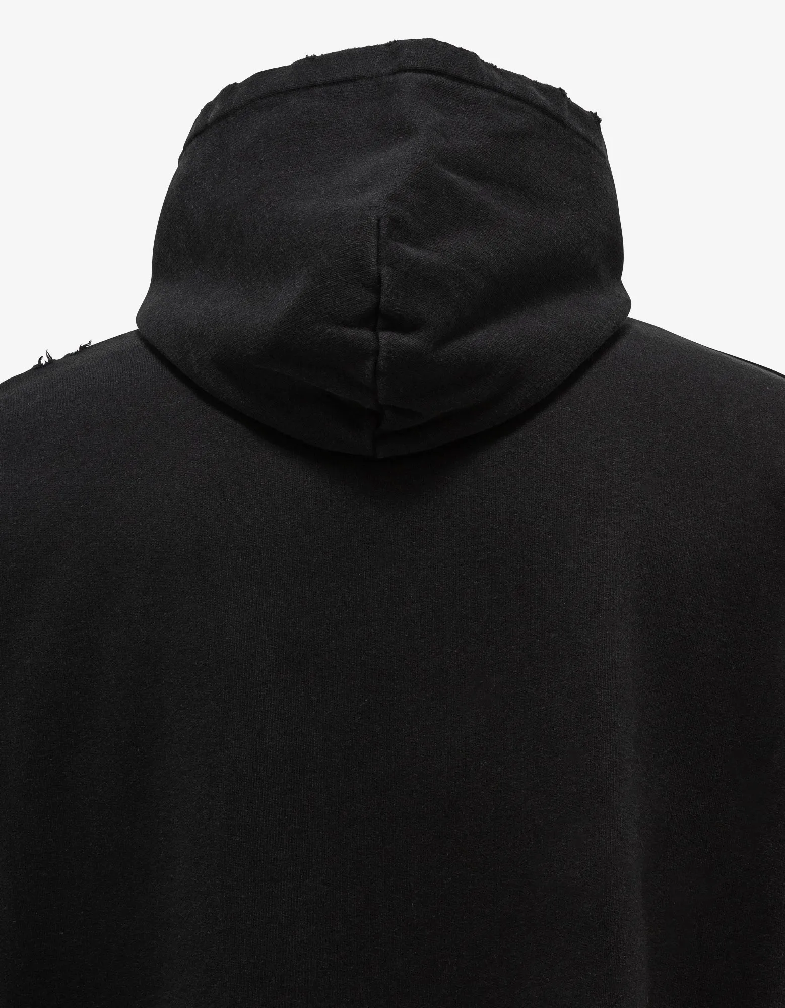 Balenciaga Black Scribble Logo Wide Fit Hoodie