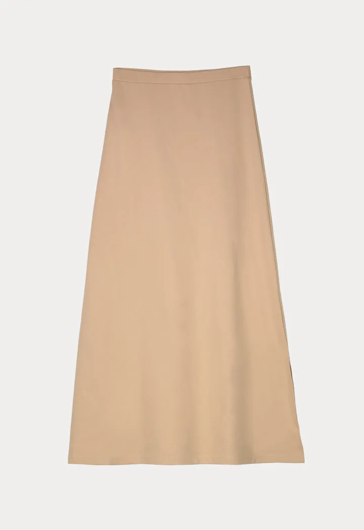 Basic Maxi A-Line Skirt