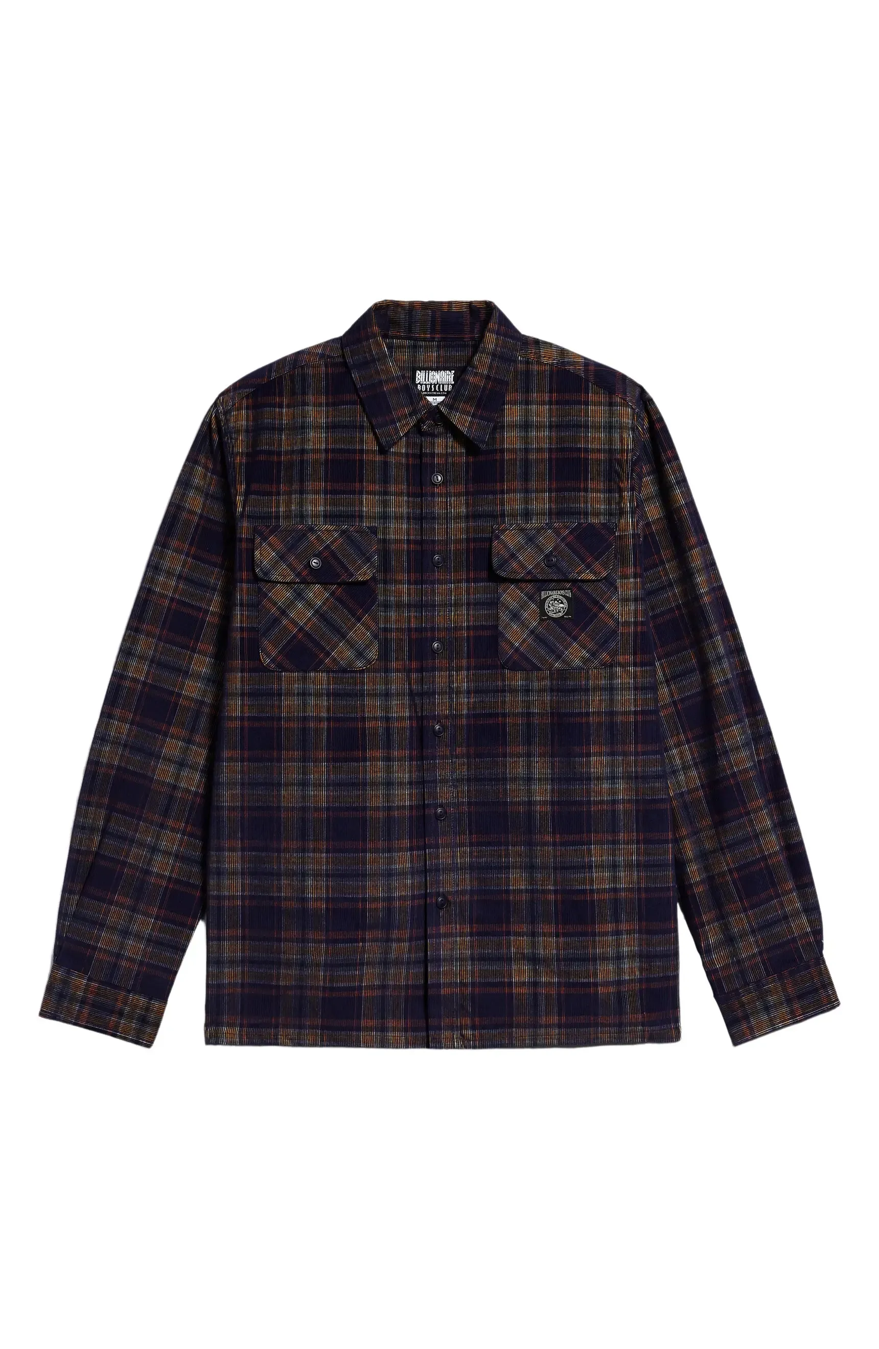 BBC "BIG BANG" PLAID BUTTON UP