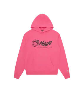 BBC X NUWO OG LOGO POPOVER HOOD - PINK