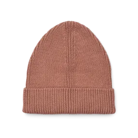 Beanie Hat - Ezra - Organic Cotton - Dark Rosetta