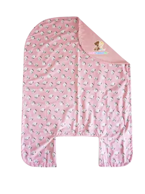 Bed Cover - Little Sheep in Pink