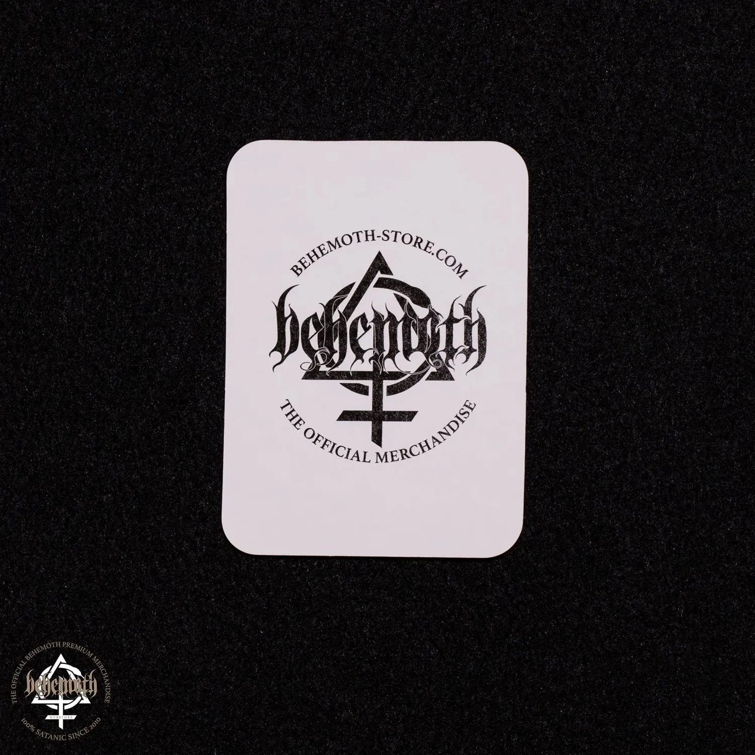 Behemoth 'The Satanist' Vinyl Sticker