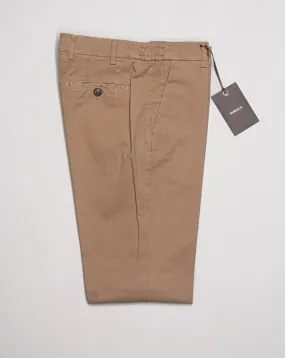 Berwich Morello Elax Garment Dyed Trousers / Noce