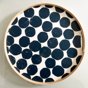 Blueberry round tray