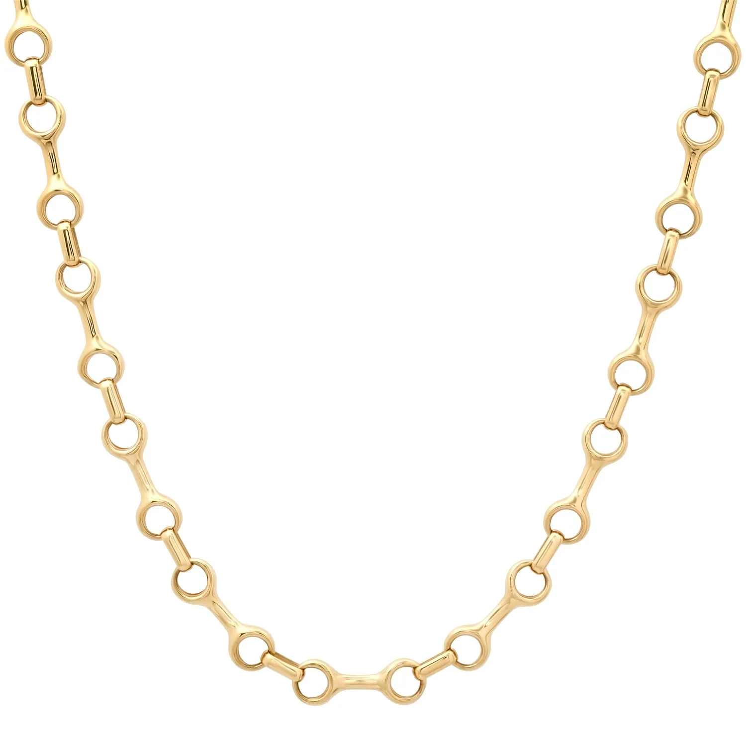 Bone Link Chain Necklace