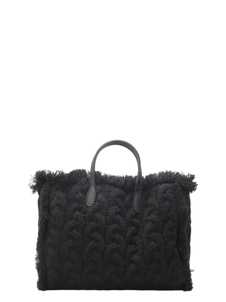 Borsa Colette tricot con strass