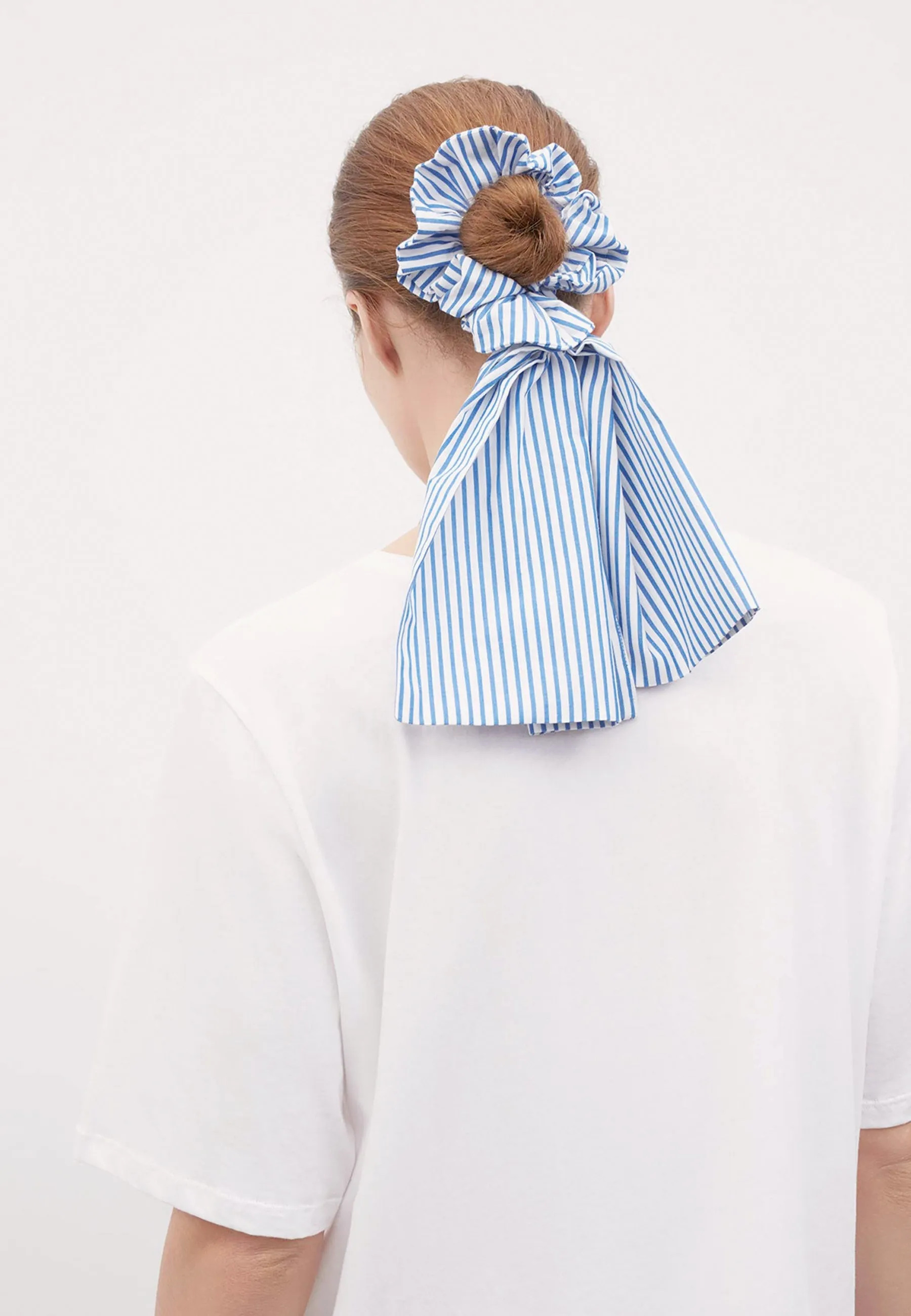 Bow Scrunchie - stripe