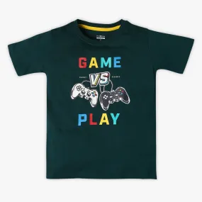 Boy's Regular Fit Graphic T-Shirt