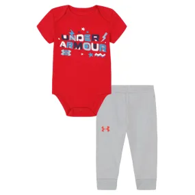 Boys' Under Armour Infant Bodysuit Jogger 2-Piece Set