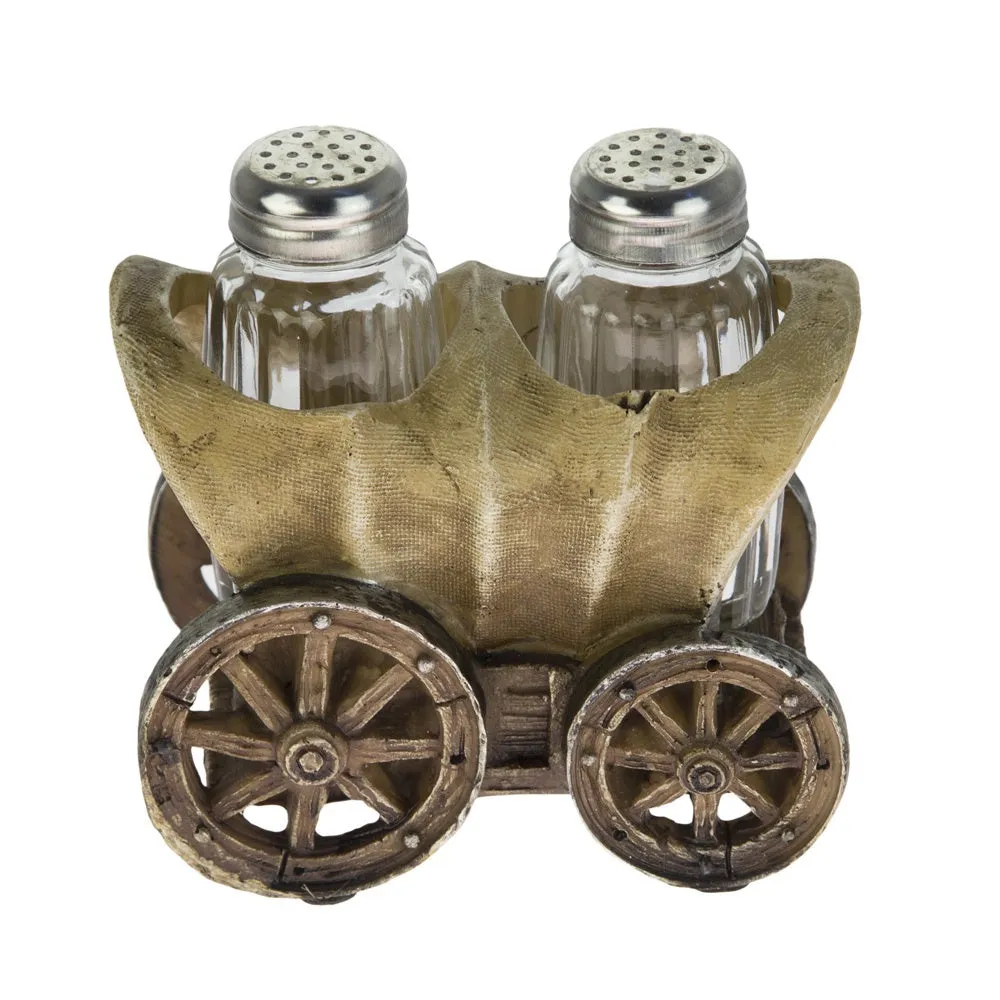 Brigalow Western Wagon Salt & Pepper Shaker Set