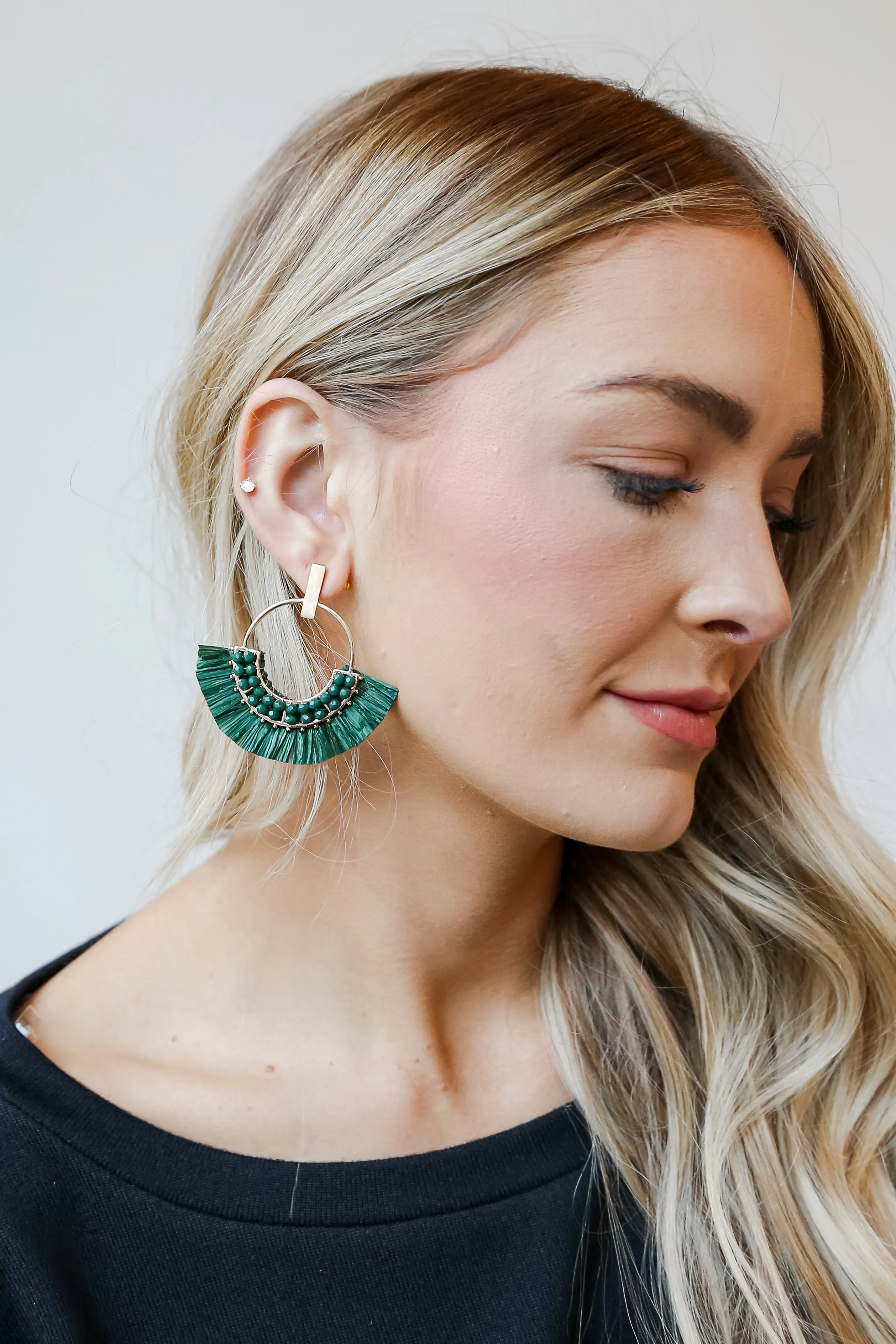 Brooke Fringe Statement Earrings