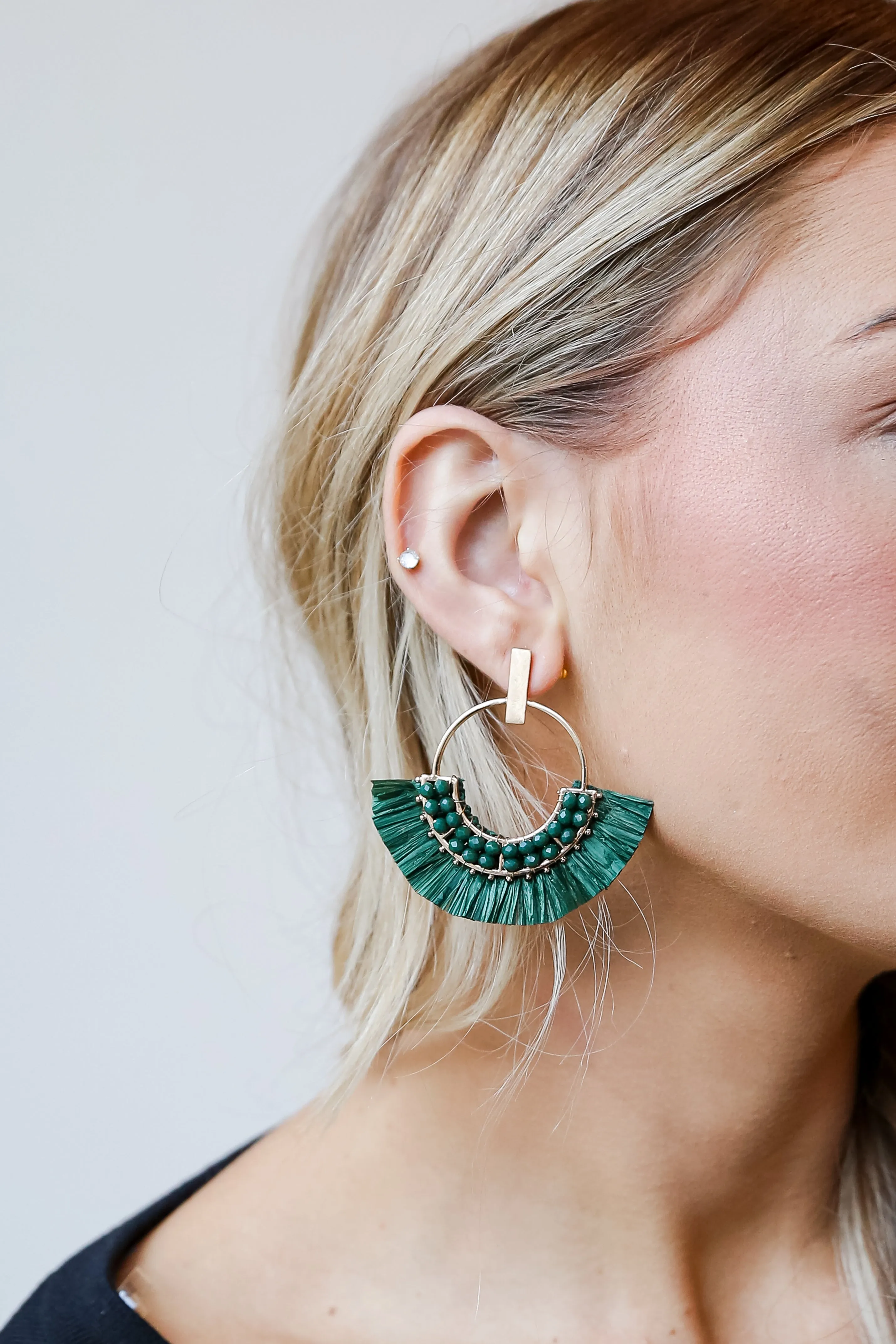 Brooke Fringe Statement Earrings