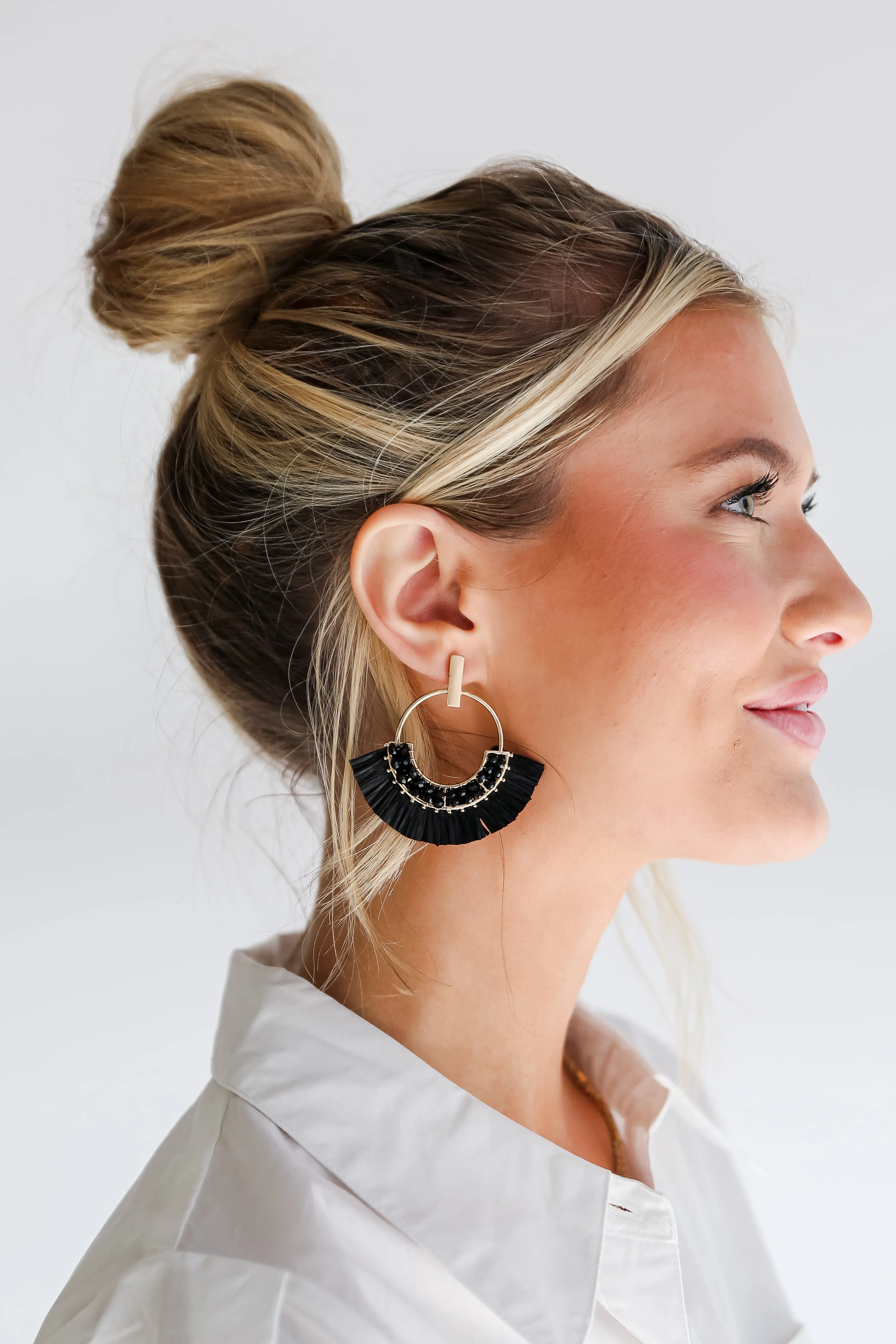 Brooke Fringe Statement Earrings