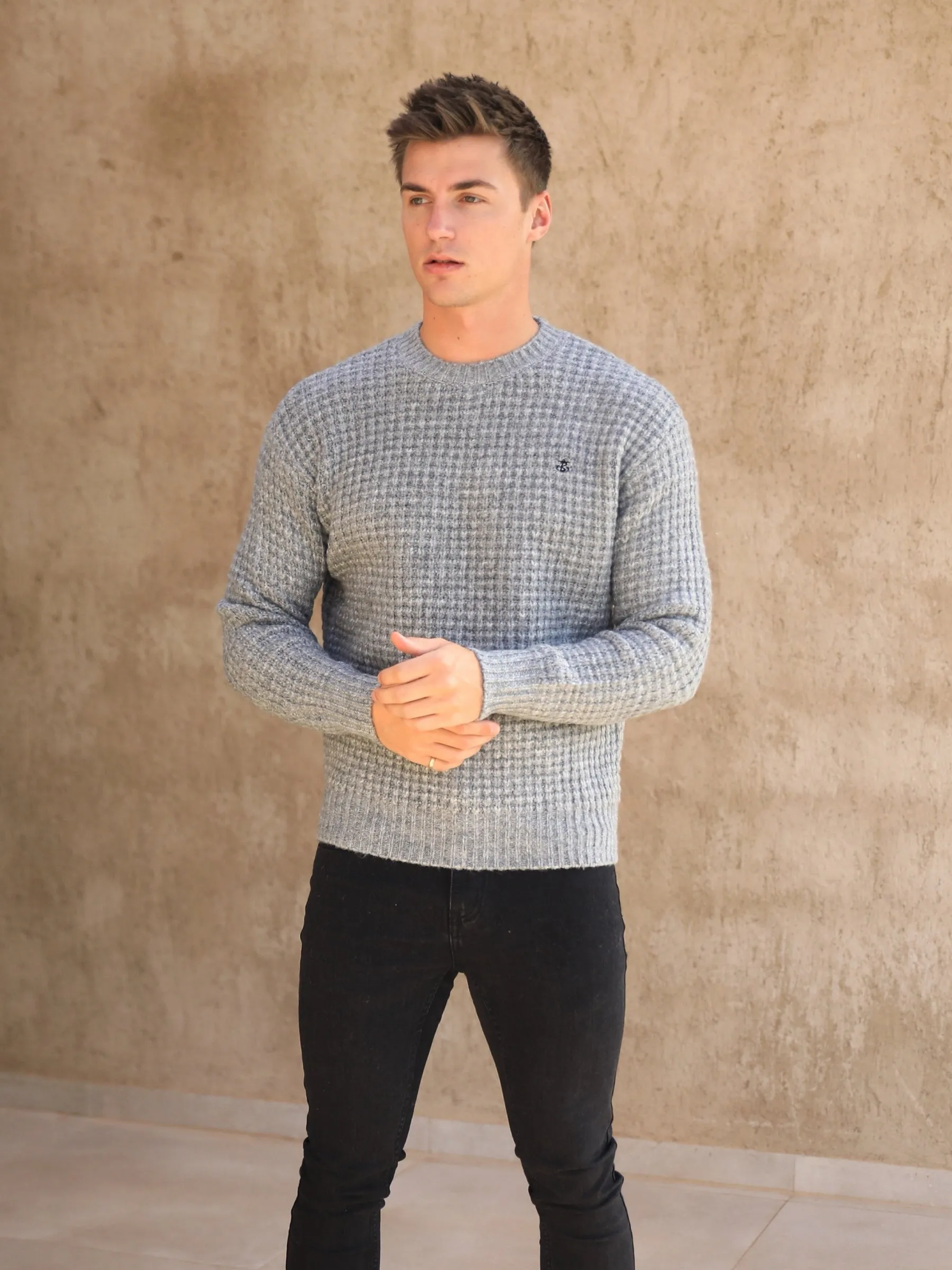 Burford Knit Jumper - Grey