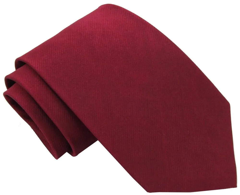 Cabernet Silk Wedding Tie