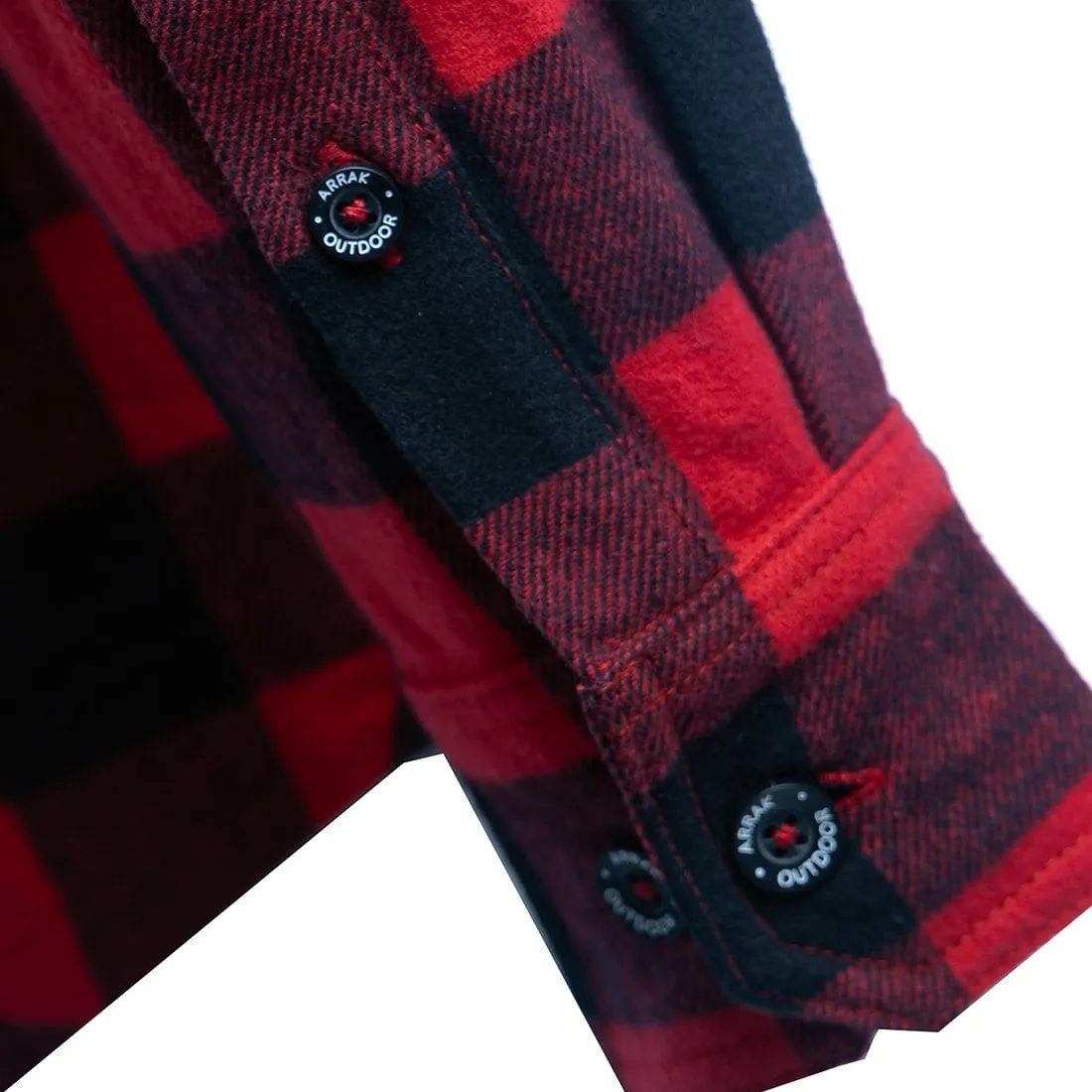 Canada Flannel Long-Sleeve Men's (Red)