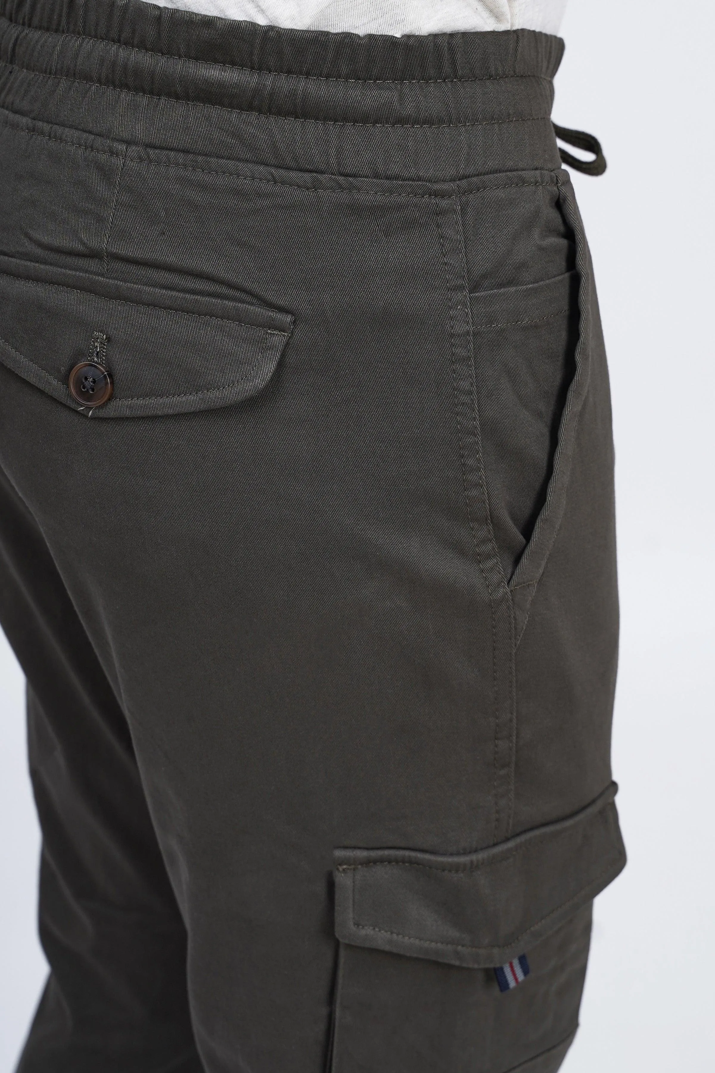 CARGO JOGGER TROUSER DARK OLIVE