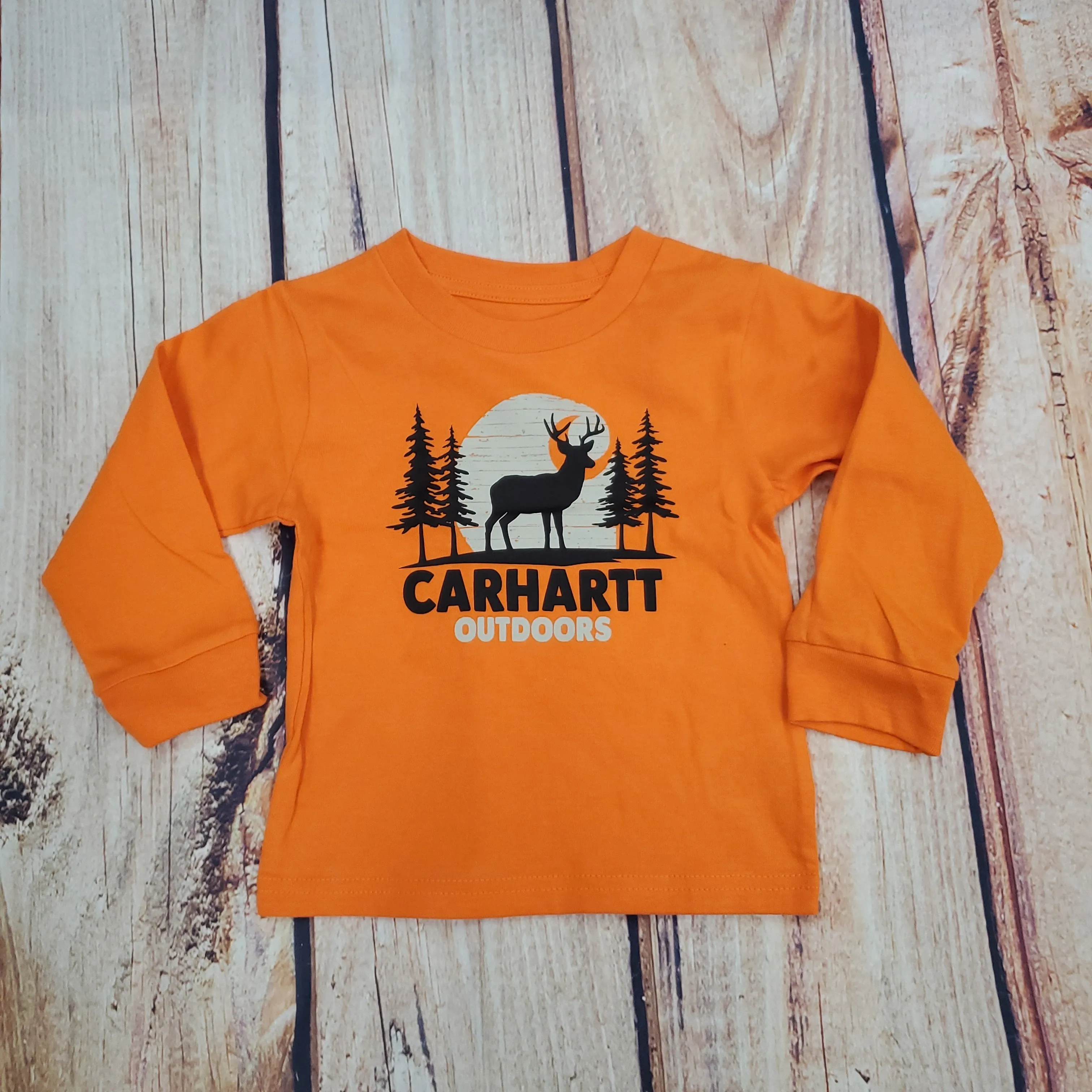 CARHARTT ORANGE DEER LONG SLEEVE TSHIRT