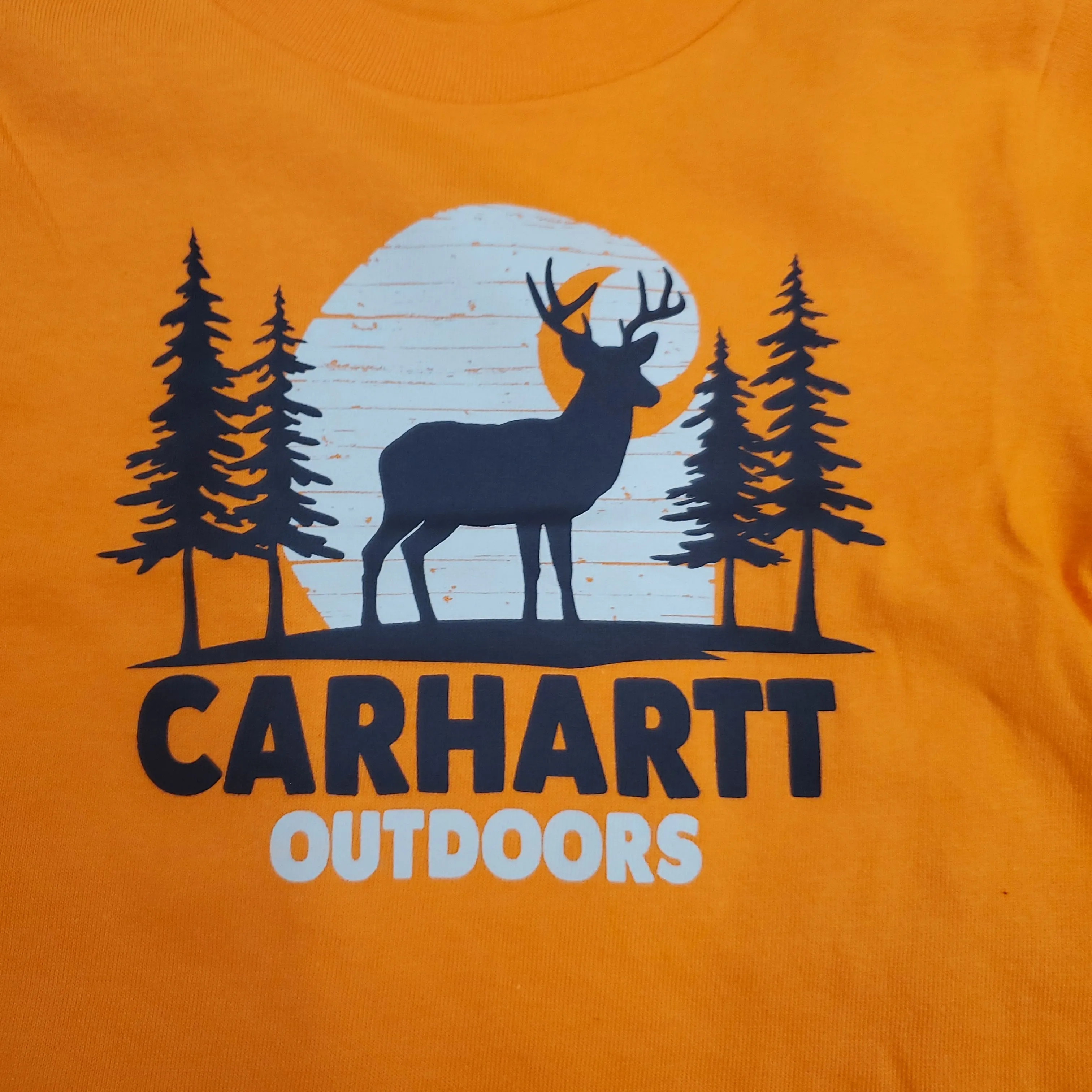 CARHARTT ORANGE DEER LONG SLEEVE TSHIRT