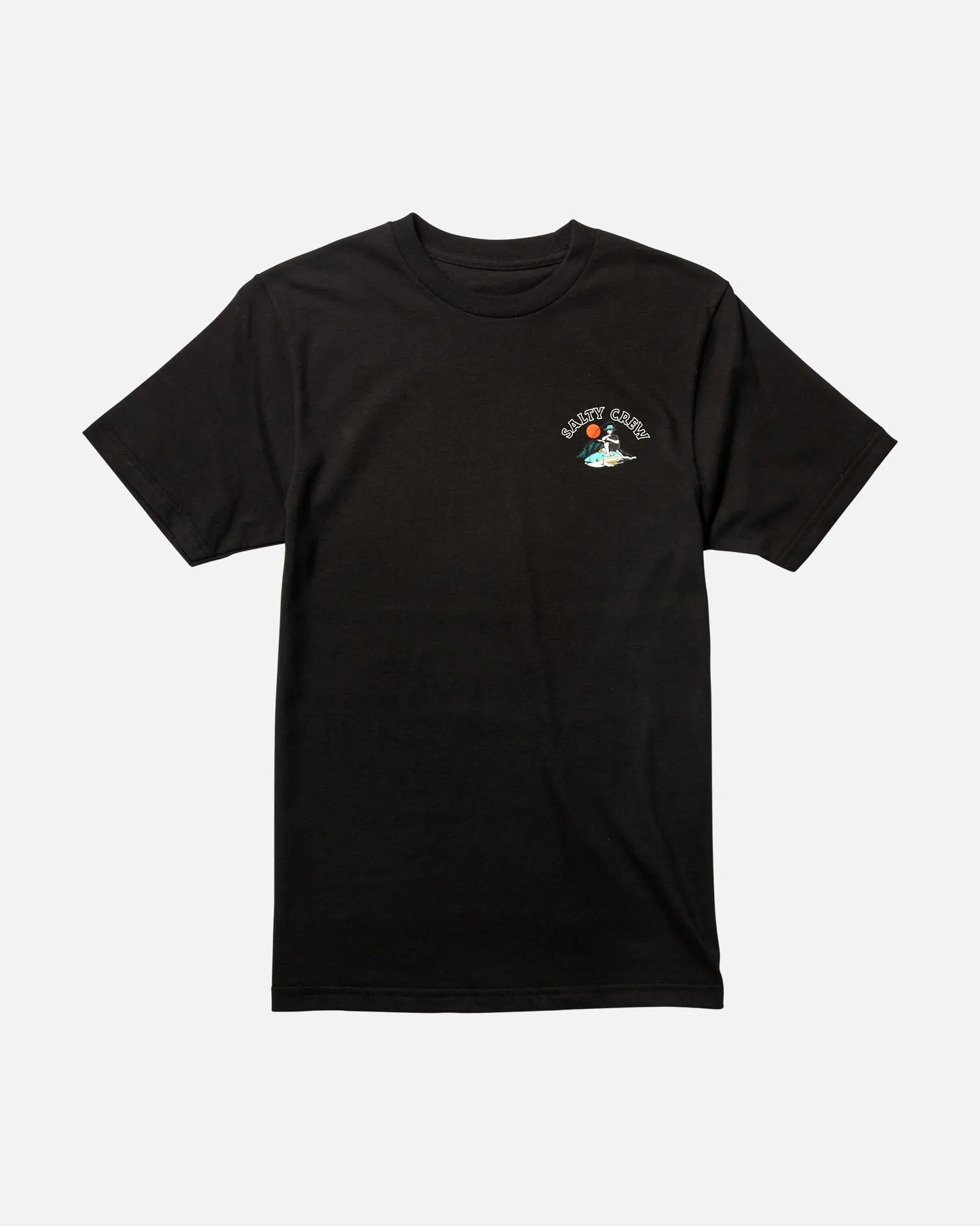 Catch of the Day Boys Black S/S Tee