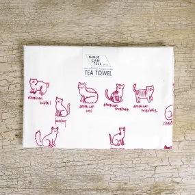 Cats! Tea Towel