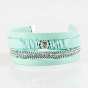 Catwalk Craze Mint Green Urban Bracelet