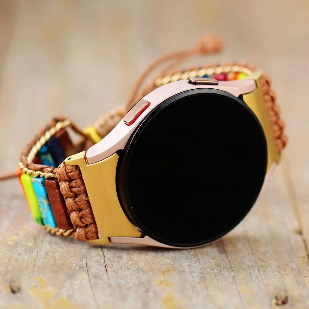 Chakra Jasper Samsung Galaxy Watch 4 Band