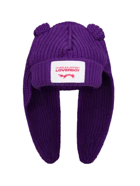 CHARLES JEFFREY - Chunky Rabbit Beanie - PURPLE