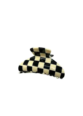 Checkered Claw Clip