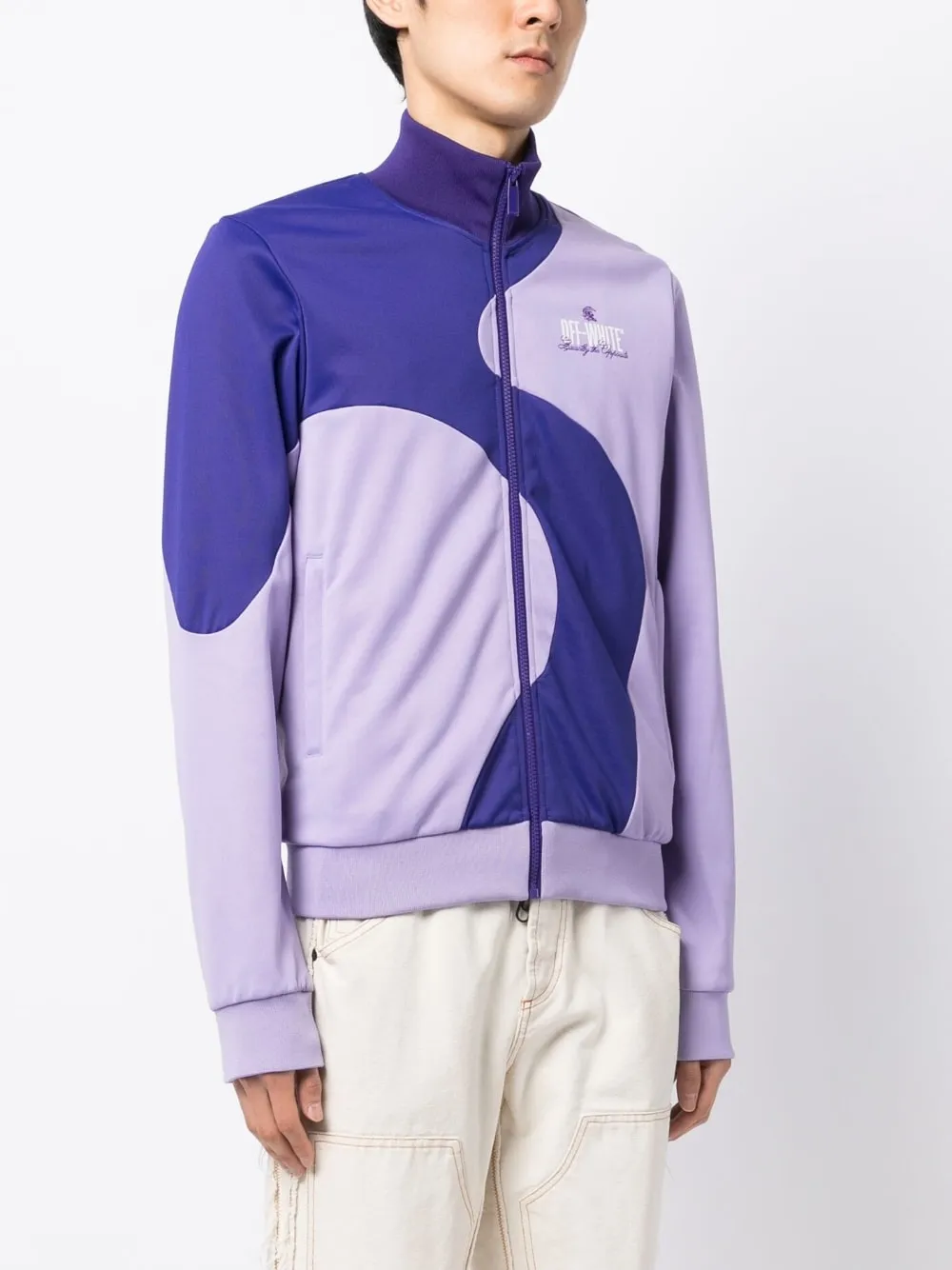 Colour-Block Track Jacket